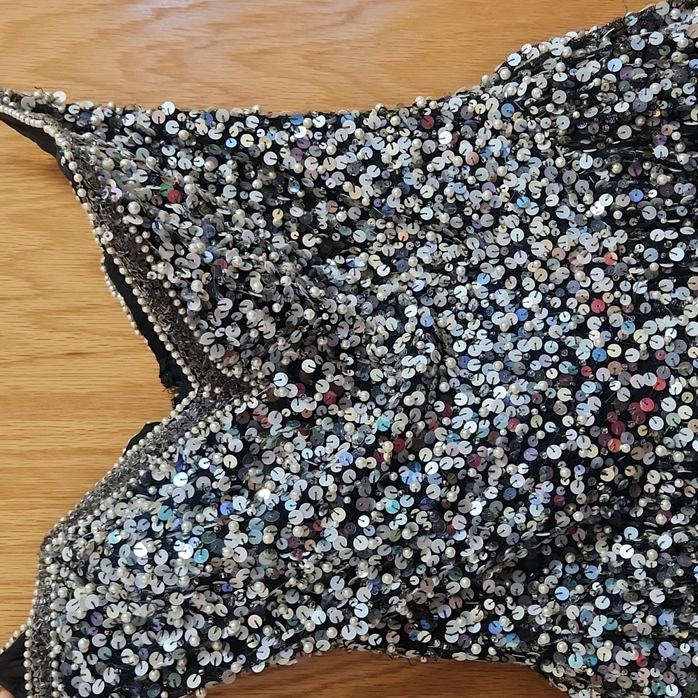 Naeem Khan Riazee Sequin Dress